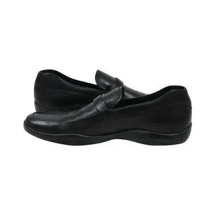 Prada Mens Spazzolato Rois Buckle Loafers Size US10 P9 Black Leather Slip Ons Prada | Shoes | Prada Mens Spazzolato Rois Buckle Loafers  main image 2